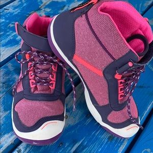 Plae lace-up/Velcro waterproof boots/sneakers